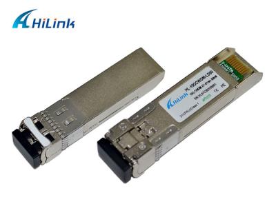 중국 SFP+ CWDM 광학적인 송수신기 80km 1470nm-1610nm의 CWDM 체계 10G 트랜스폰더 판매용