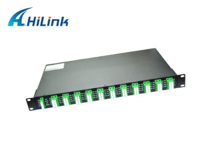 China Access Network DWDM Mux Demux CH21 - CH60 40ch LC In 19' 1U Rack Mount for sale