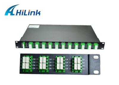 China Acuerdo del demultiplexor del multiplexor del canal DWDM de los centros de datos 40 diseñado en venta