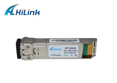 China 80km ZR Compatible Huawei SFP Transceiver Single Mode Fiber Module SFP-10G-ZR for sale