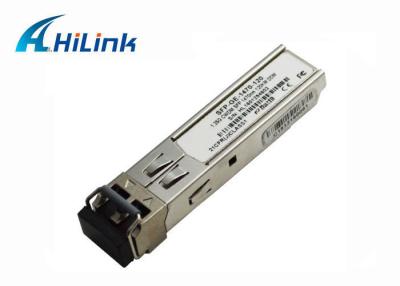 China módulo ótico CWDM-SFP-1470 de SFP da fibra do único modo 1.25Gbps para interruptores de Gigabit Ethernet à venda