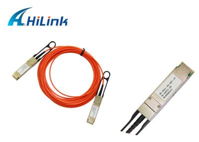 China QSFP aan QSFP de Actieve Consumptie van de de Optische Kabel Lage Macht van de de Kabel Multimode Vezel van 10m Active Optical Te koop