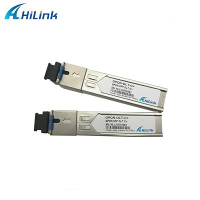 Chine Module 20KM SC/UPC 1490nm/1310nm SFP 2.5Gbps/1.25Gbps GPON OLT de GPON SFP OLT C+ à vendre