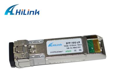 China 100% de compatibele van de de Zendontvanger Dubbele Vezel LC van 10G SFP+ Schakelaar 1310nm 20Km 10g-SFP-LR Te koop