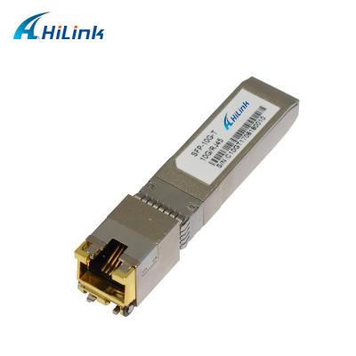 China 10GBase-T RJ45 Copper SFP 10G SFP-T Fiber Optical Transceiver Module With RJ45 Connector for sale