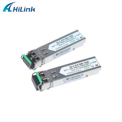 Κίνα Gigabit Internet 1550nm 1.25 G SFP Transceiver 40KM SMF SingleMode 1550nm Διπλό LC προς πώληση