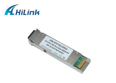 China ER 10G XFP Fiber Transceiver DWDM Module 40KM C- Band C22 LC Duplex With DDM for sale