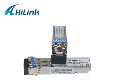 중국 이중 LC SFP 송수신기 단위 1000BASE-LX 1.25G 1310nm DOM LH SFP GLC-LH-SMD 판매용