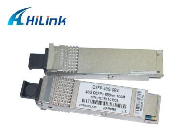 China Transceiver Module 40G QSFP+ 850nm 100m Transceiver Module Compatible QSFP 40G SR4 for sale