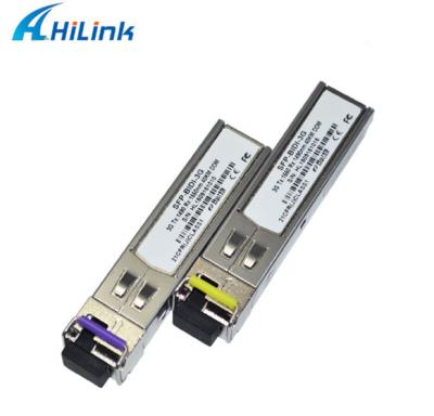 China Bidi Sfp Optical Transceiver 3G SFP BIDI Transceiver 1310TX/1550RX LC/SC for sale