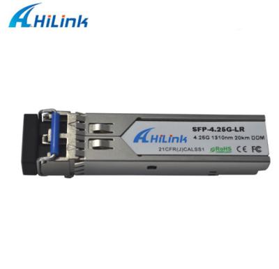 China Finisar Optical SFP Transceiver 4G Single mode 1310nm LR Optical SFP Module for sale