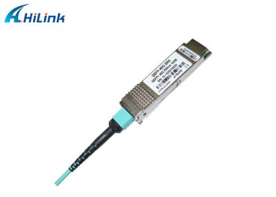 China MTP/MPO Active Fiber Optic Cable 40G SR4 QSFP Transceiver Module 3 Years Warranty for sale