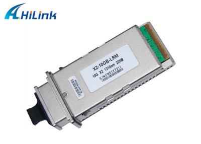 China 1310nm Wavelength Fiber Optic Transceiver 10g Multi Mode X2 Transcevier Lrm Duplex SC Connector for sale