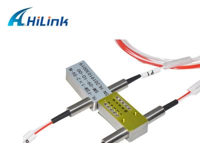 China Fsw-1x2-SM Vezel Optisch Apparaat 1x2 die niet Hoge Stabiliteit sluiten 2 Jaar Garantie Te koop