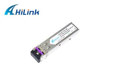 China CWDM SFP Module Fiber Optic SFP Ethernet Module 1.25g 1270-1610nm RoHS Compliant for sale