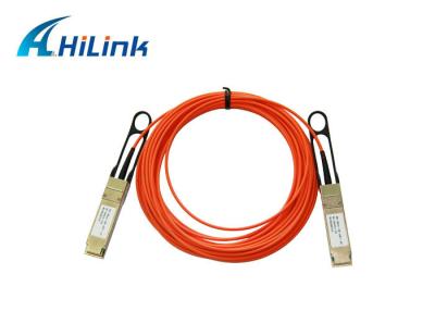 China Professional Data Centers QSFP 40Gbase TO QSFP AOC Active Fiber Optic Cable for sale