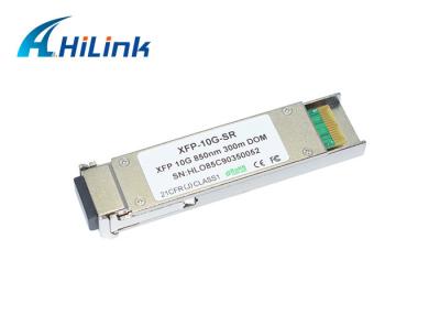 China 850nm 300m Dulplex LC XFP-10G-SR MMF Interface XFP Transceiver for sale