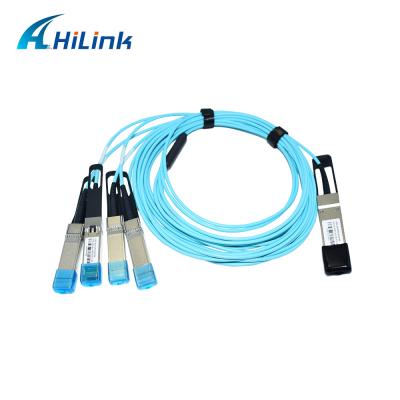 China cabo de fibra ótica ativo AOC HL-QSFP-AOC compatível de 40G QSFP+ à venda