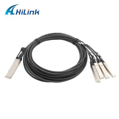 China FCC DAC Passive Copper Cable 56Gbps PAM4 1M 2M 3M QSFP56 zu 4X50G SFP56 zu verkaufen