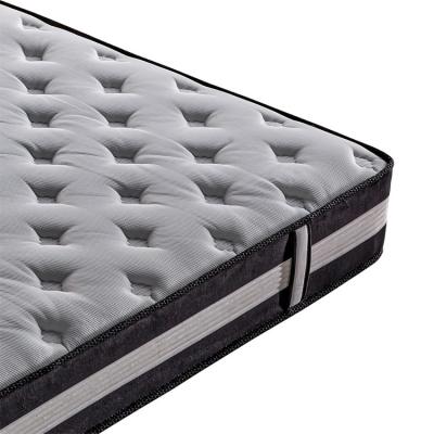 China Foldable Pocket Spring Mattress Memory Foam Latex Twin Hybrid Mattress for sale