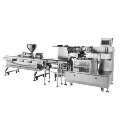 China Easy Operation Bakery equipment bread or loaf Automatic packing bagging and sealing machine for food factory for sale