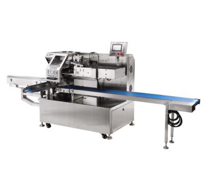 China Easy Operation Premade bagger triangle sandwich bread or cake packing machine in factory for sale