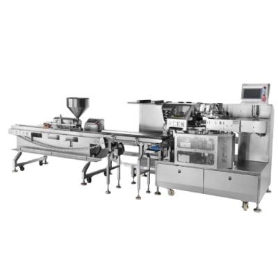 China Easy Operation Automatic Bread  Bagging And Sealing Machine Packing Bread Processing  Biscuit Packaging Machine for sale