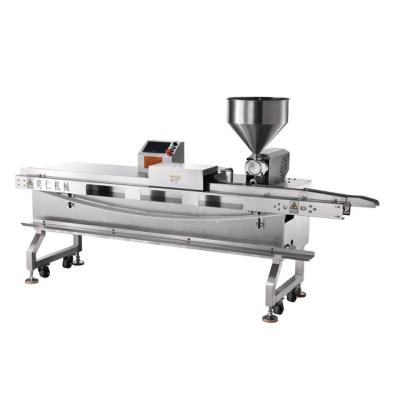 China Automatic filling Bread Cutting Sandwich Cream Or Chocolate Machine Connect Packing Machine Bakery Machinery for sale