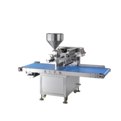 China Snack food factory Fully Automatic 3 Types Topping Machine For Automation Bread Making Machine for sale