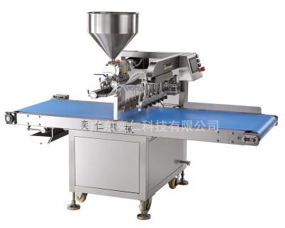 China Snack food factory Low Price Easy To Operate Automatic Bread Topping 3 Types Maker Machine Wholesale For Bread Plants for sale