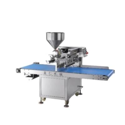 China Snack food factory Commercial 3 Types Fully Automatic Loaf Sandwedch Bread Making Cream Or Jam Topping Machine Production Line for sale