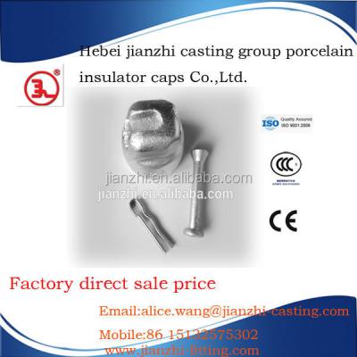 China High Voltage Ball And Socket Cap Coupling ANTI Pollution Fog Glasses for sale