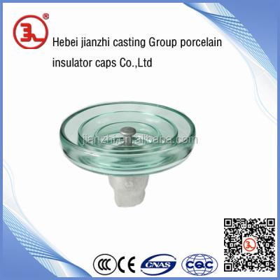 China U160 High Voltage Suspension Tempered Glass Insulator for sale