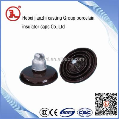 China High Voltage Suspension 120KN Porcelain Disc Electrical Insulator for sale