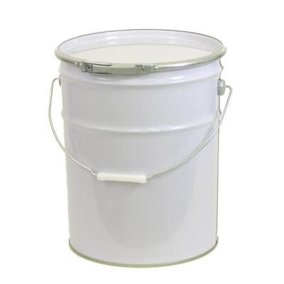 China Metal Handle UN Bucket Ring Lid Curly Edge Lid Lock Pail With Flower Edge Lid Steel Shipping and Storage for sale