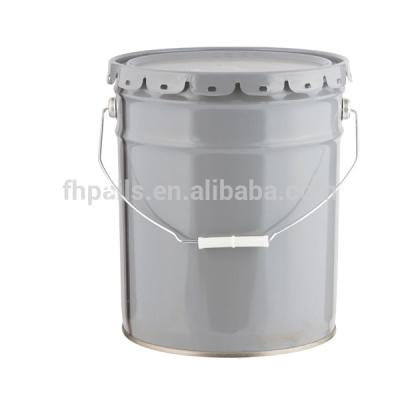 China Wholesale Corrosion Resistance 18L Tin Steel Bucket /pail used for metal/petroleum /chemical/solvent primer paint for sale