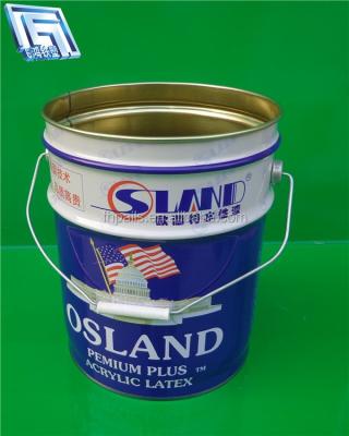 China 3.5gallon Corrosion Resistance Manufacturing Paint Thinner Metal Drum for sale