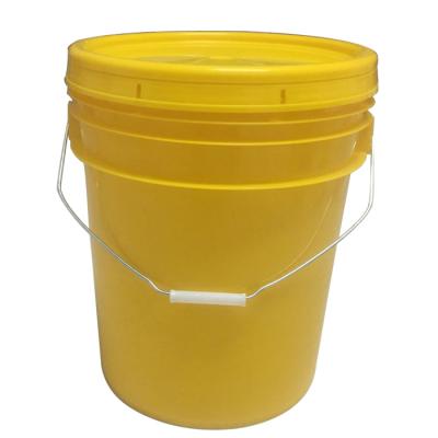 China Hot Selling Shipping And Storage 5 Gallon Food Grade Plastic Container Bucket With Snap Lid for sale