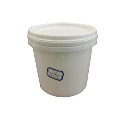 China 1 liter plastic coating bucket with sealing lid for paint or coatings packaging for sale