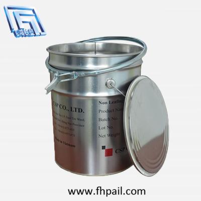 China Paint Bucket 10L Metal Paint Bucket & drum 10l paint bucket, 10l metal bucket, 10l metal paint bucket 10l and 10l metal bucket with lock ring lids for sale