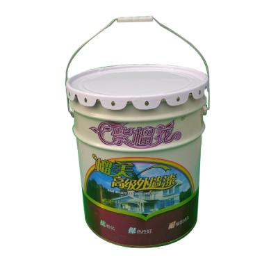 China Paint Bucket UN Approved Metal Barrel Buckets Chemical Paint Bucket Open Head Exported 20 Liter 5 Gallon 20kg , UN Approved Metal Barrel Chemical Buckets for sale