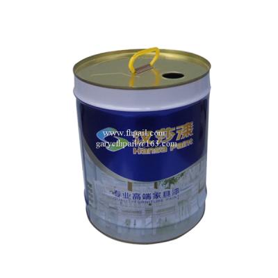 China Painting Custom Printed 5 Gallon Olive Oil Tin Cans for sale