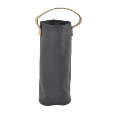 China Custom Logo Camping Bottle Ice Bag Waterproof Folding Wine Envelope Craft Paper Freezer, Column Bag For Protect Wine Bottle for sale