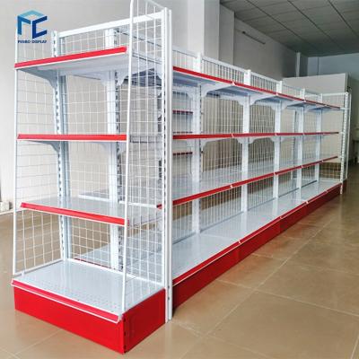 China Easy Install Factory Supermarket Chips Goods Display Stand Pharmacy Grocery Shelf Display Rack Snacks Rack Direct for sale