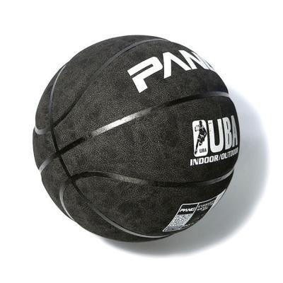 China Basketball Playing Basketball Logo Leather Design Customized In Bulk for sale