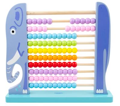 China Kids Learning Math Toys Counting Wooden Beads Numbers Game Wooden Abacus Toy Kids Educational Calculators for sale