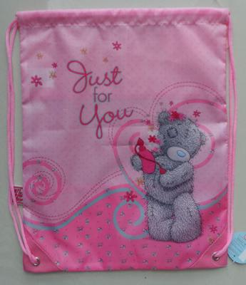 China Van het Koordzakken van meisjes het Roze Sporten Rubberlusje 42×33 cm van Drawstring Sackpack Te koop