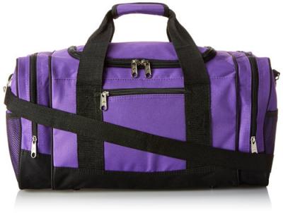 China 51 x 26 x 26cm Purple Outdoor Travel Duffel Bag With Side Pockets for sale