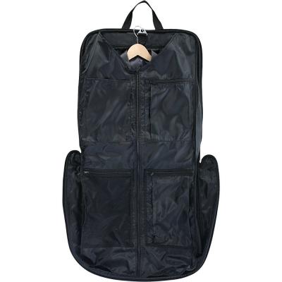 China Business Luggage Foldable Garment Bag With An Organizer And Four Pockets for sale