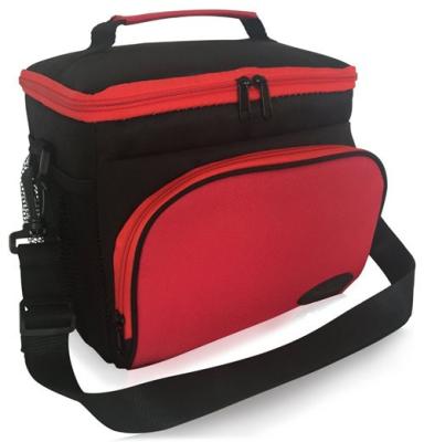 China Front Pocket Picnic Cooler Bag Adjustable Strap And Side Pocket for sale